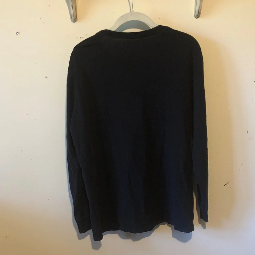 Disney Black Long Sleeve Tee with Multicolor Mickey